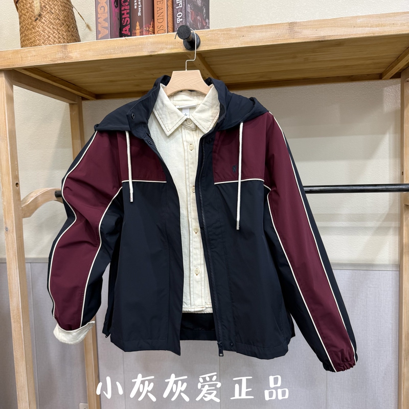 Special Offer Polo Walk Genuine Women's Color-Block Hooded Jacket Casual Coat Ab2W51450412 Special Offer Polo Walk Genuine Women's Color-Block Hooded Jacket Casual Coat Ab2W51450412