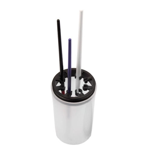 Держатель для ручек, нейлоновая шерстяная картина, гигиеническая белая кисть, стаканчик для мытья кистей, увеличенная толщина