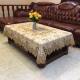 Household European style lace beige fabric dust-proof square
