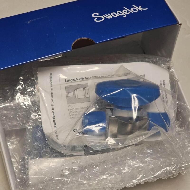 Negotiable Price Pfa-43S4-Pm Swagelok Pfa Plug Valve 14 in