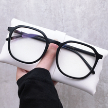TR90 myopia glasses 100 degree female 200 myopia glasses 300 plain face big frame 400 slimming 500 finished mirror
