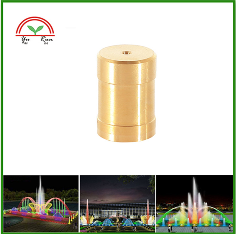 Flat-head mist sprinkler spray nozzle atomization nozzle cooling dust removal nozzle copper nozzle spray dust resistance