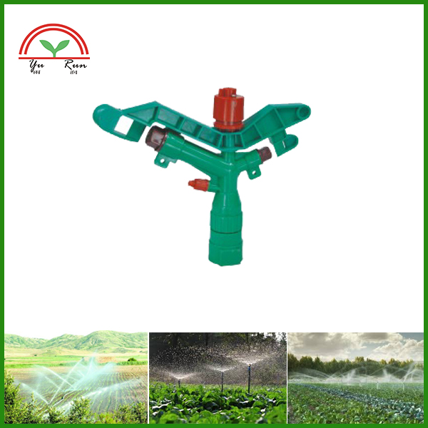 1 Inch Plastic Lawn Sprinkler Meadow Sprinkler Irrigation Garden Spray Irrigation Equipment Rocker Nozzle Large Field Irrigation