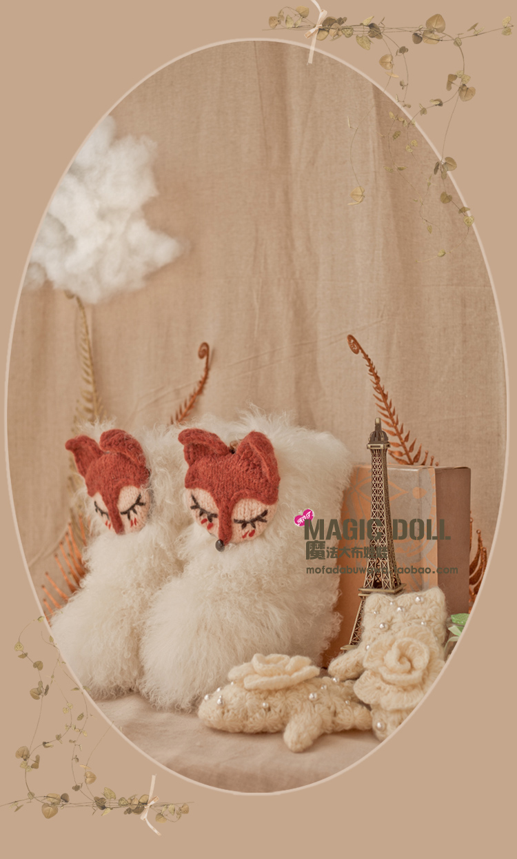 หมวกไหมพรมถักลายดอกใหญ่