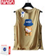 NASA ຮ່ວມມືຍີ່ຫໍ້ກິລາ bear trendy brand vest men's summer pure cotton vest new vest basketball t-shirts sleeveless