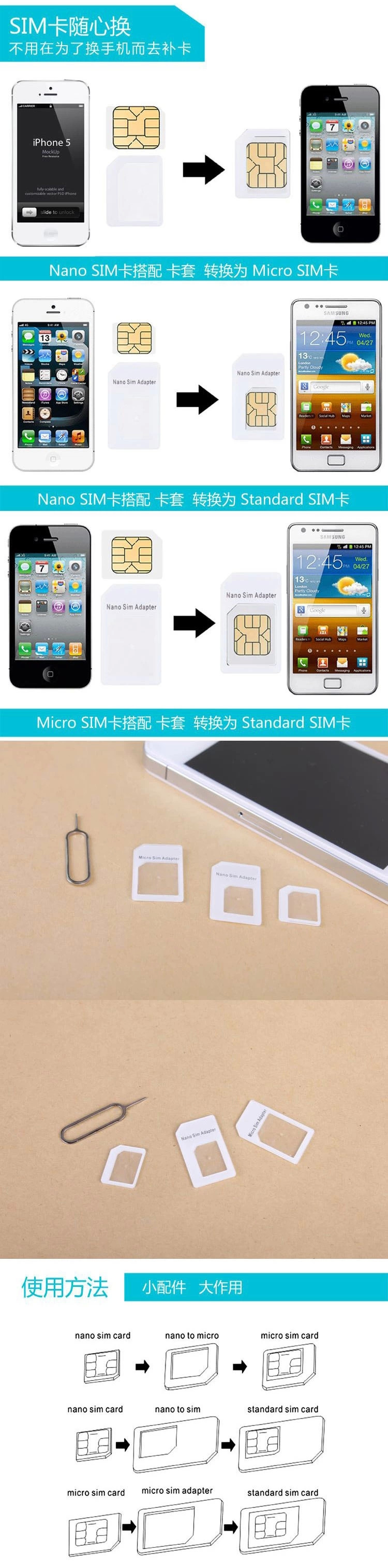 Adaptateur pour cartes SIM - Ref 312284 Image 13