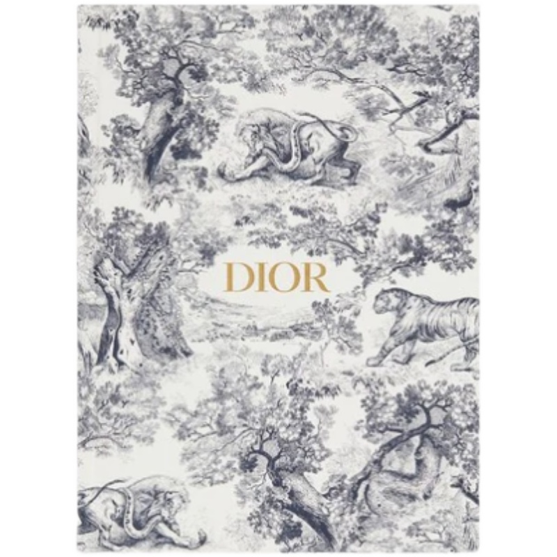 The Jue print is a Dior notebook