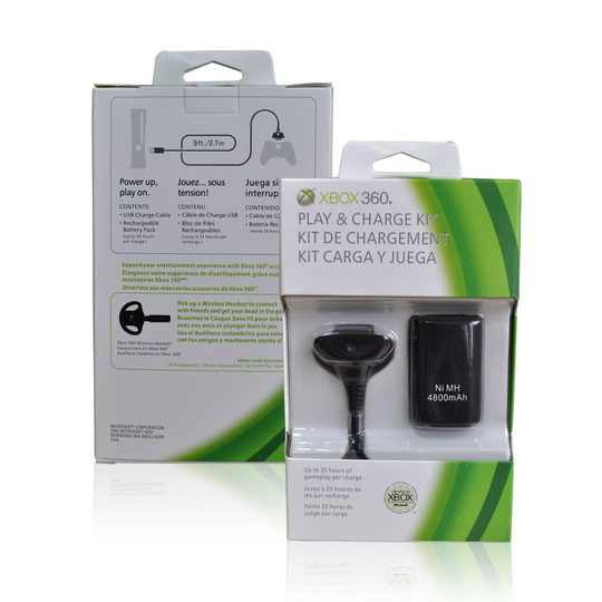 XBOX360 wireless handle battery pack 360 handle battery charging cable + battery holder double battery