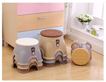 Foldable low stool plastic portable childrens small bench mini Baby Home adult bath chair