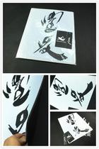 An Answer Gift Mongolian Language Style Cultural Elements Calligraphy Handiwork Mouse Mat to the Giath Sweat Grassland Pendulum