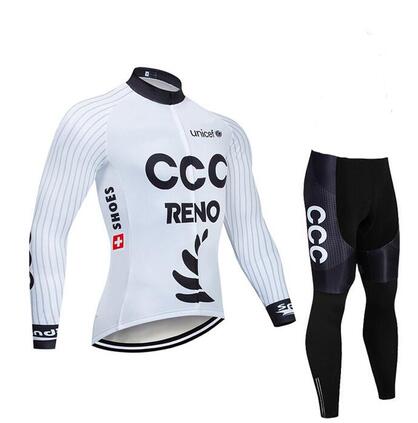 New Tour de France mountain road bike spring and summer thin section long-sleeved cycling suit men's and women's suit perspiration breathable quick-drying