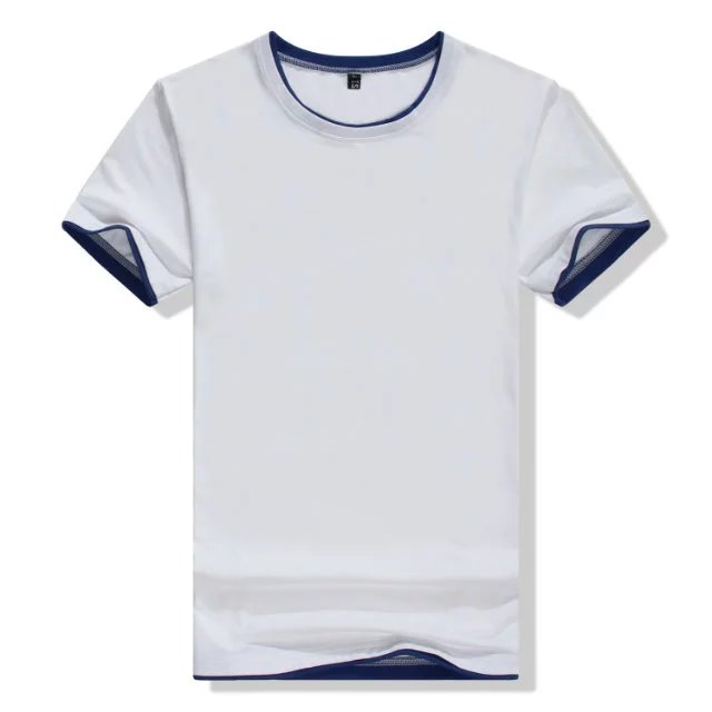 Modal double-collar t-shirt custom sports class clothes to map DIY classmate clothes printing custom advertising cultural shirt