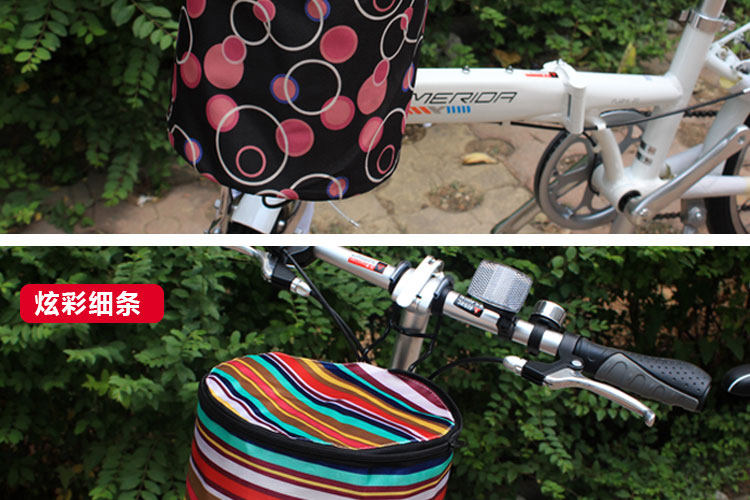 Panier pour vélo en toile - Ref 2256961 Image 45