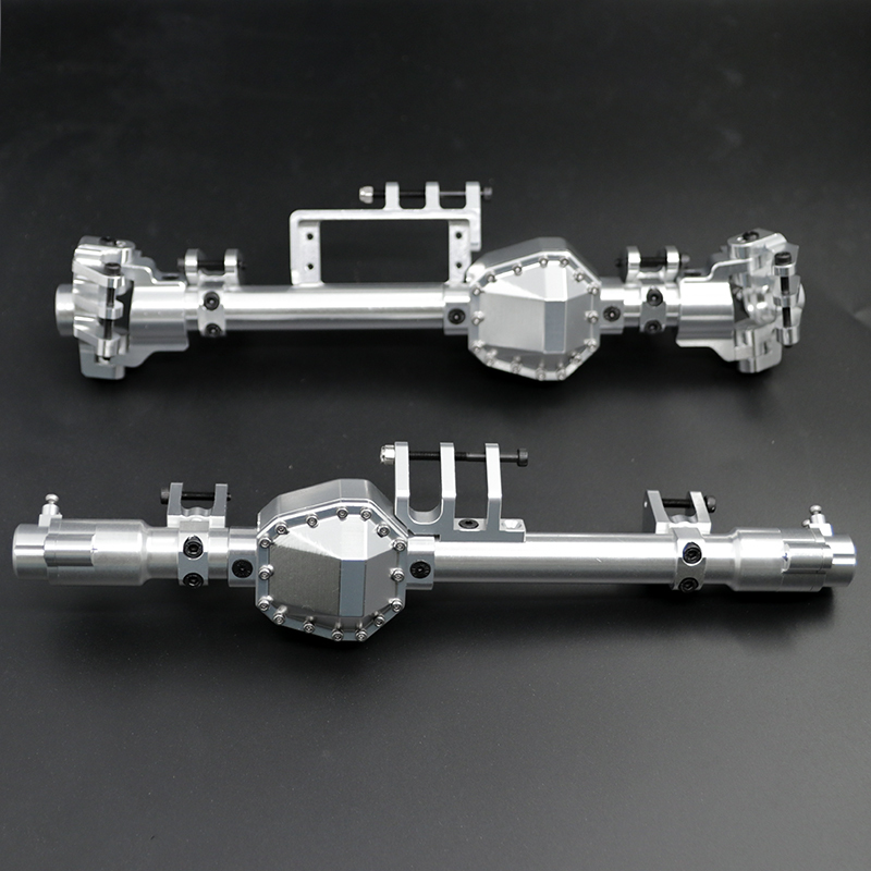Axial Rbx10 Ryft Off-Road Pipe Frame Car Upgrade Accessories Bridge All-Metal Bridge Front and Rear Bridge
