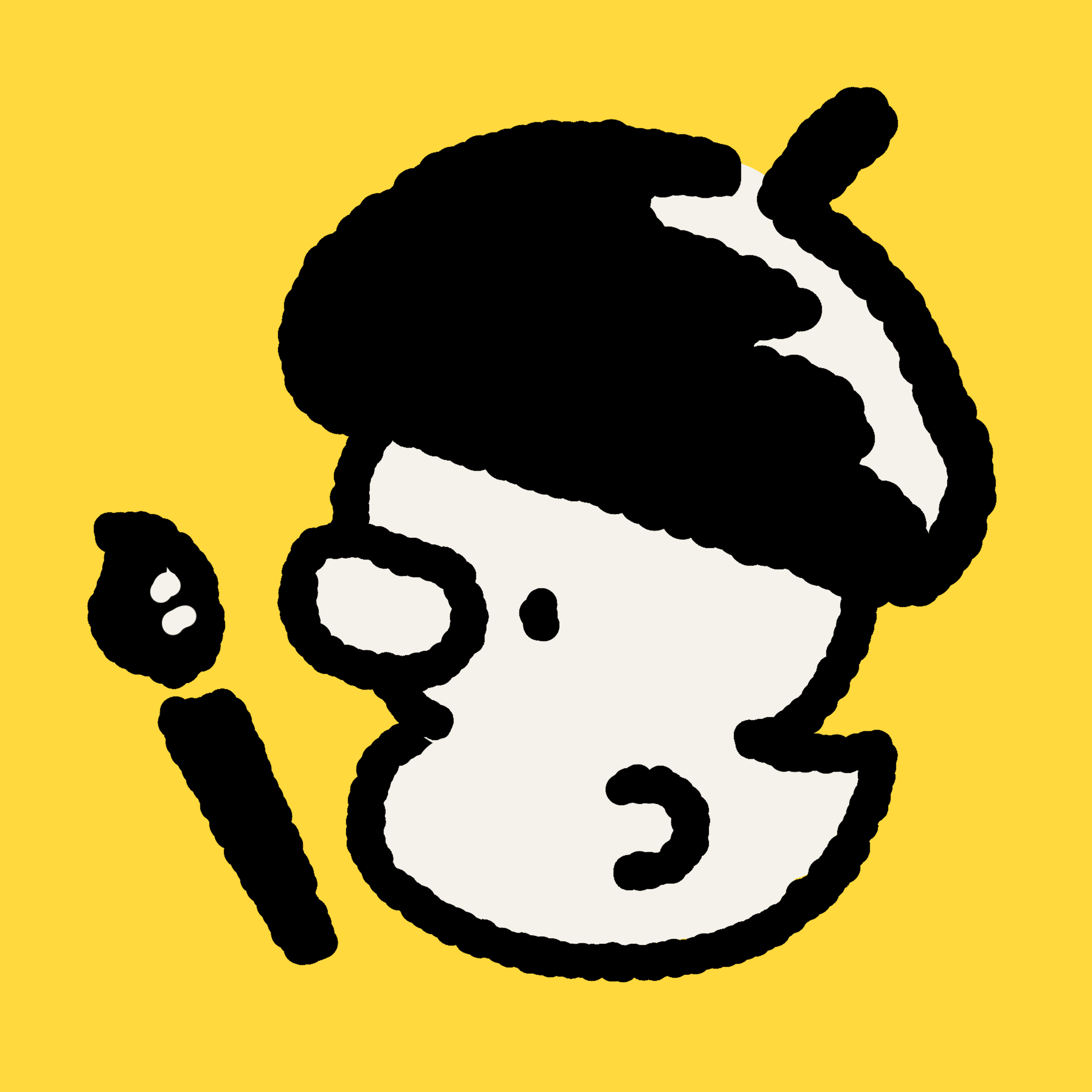 笔笔鸭文创的LOGO