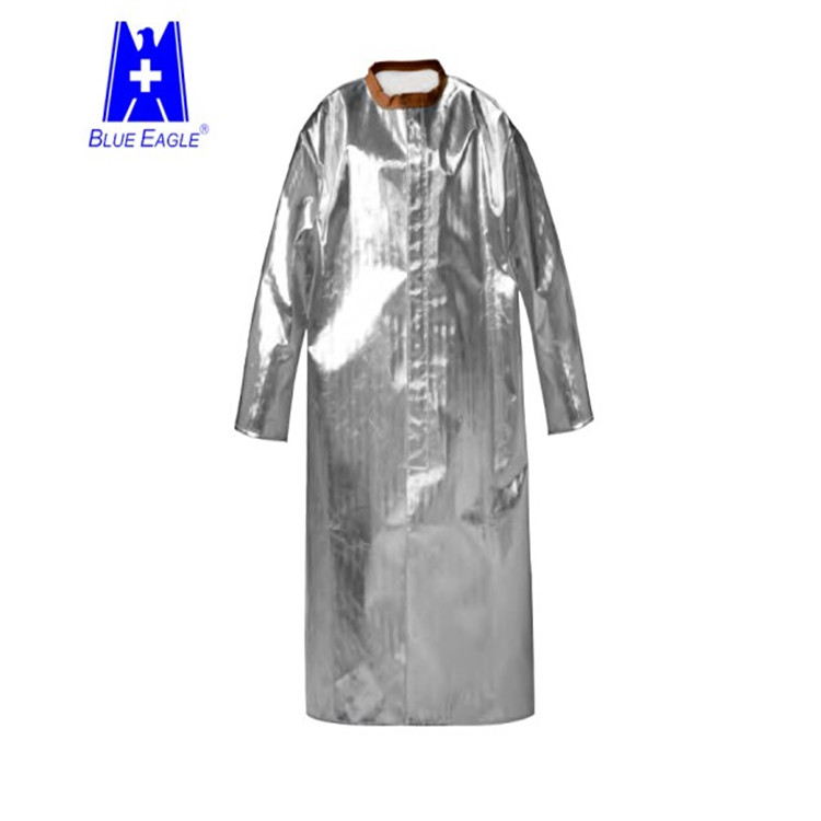 Blue Eagle AL29 aluminum foil heat-insulating fire-proof coat high-temperature fire-retardant anti-scalding chain steel clothing 800 degrees radiant heat