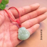 Плетеная подвеска ручной работы, золотой ремешок из нефрита