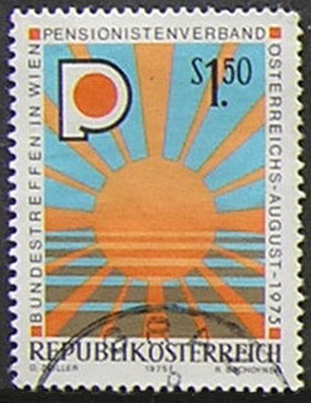 Austria 1975 Austria pensioners of the Association of Retired