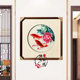 Manman Suzhou ຖັກແສ່ວດ້ວຍມືທີ່ບໍລິສຸດທີ່ເຮັດດ້ວຍມື embroidery vase ດອກໄມ້ຮ້ານອາຫານເຂົ້າຫ້ອງການສຶກສາການຕົກແຕ່ງສີຂອງປະທານແຫ່ງ Su embroidery ສໍາເລັດຮູບແຂວນ