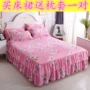 Mua một chiếc váy ngủ để gửi gối một cặp giường tầng ren dân giường một mảnh bộ ba mảnh giường bedspread 1.5m2m - Váy Petti váy giường đẹp	