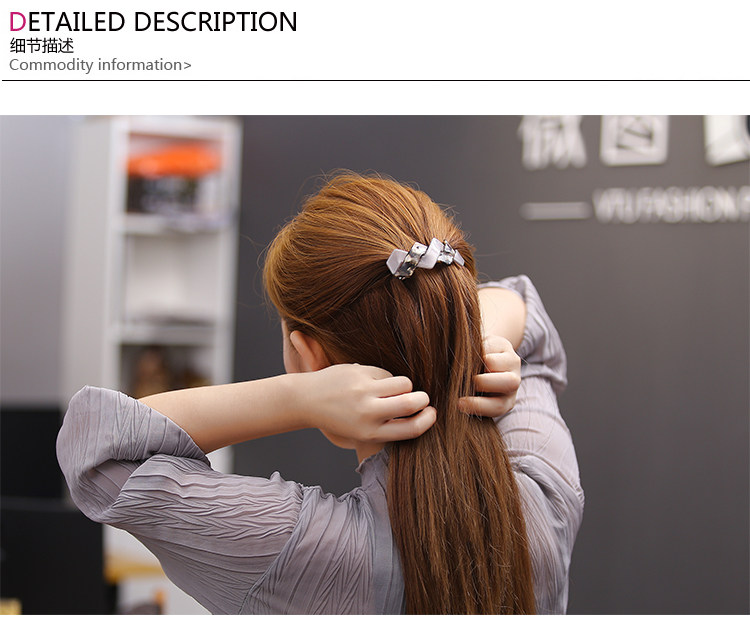 Accessoire cheveux en plexiglas - Ref 1199643 Image 11