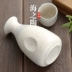 Rượu sake hộ gia đình được vẽ bằng tay màu gạch men rượu vang nhỏ hầm rượu vang tách ly rượu vang trắng thủy tinh phong cách Nhật Bản rượu shochu - Rượu vang