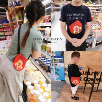 Japanese Anpanman childrens small satchel Baby cartoon coin purse Adult portable machine bag card bag
