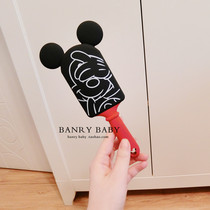 Export Japan Mickey massage comb Children and adults do not hurt hair comb Baby cartoon comb