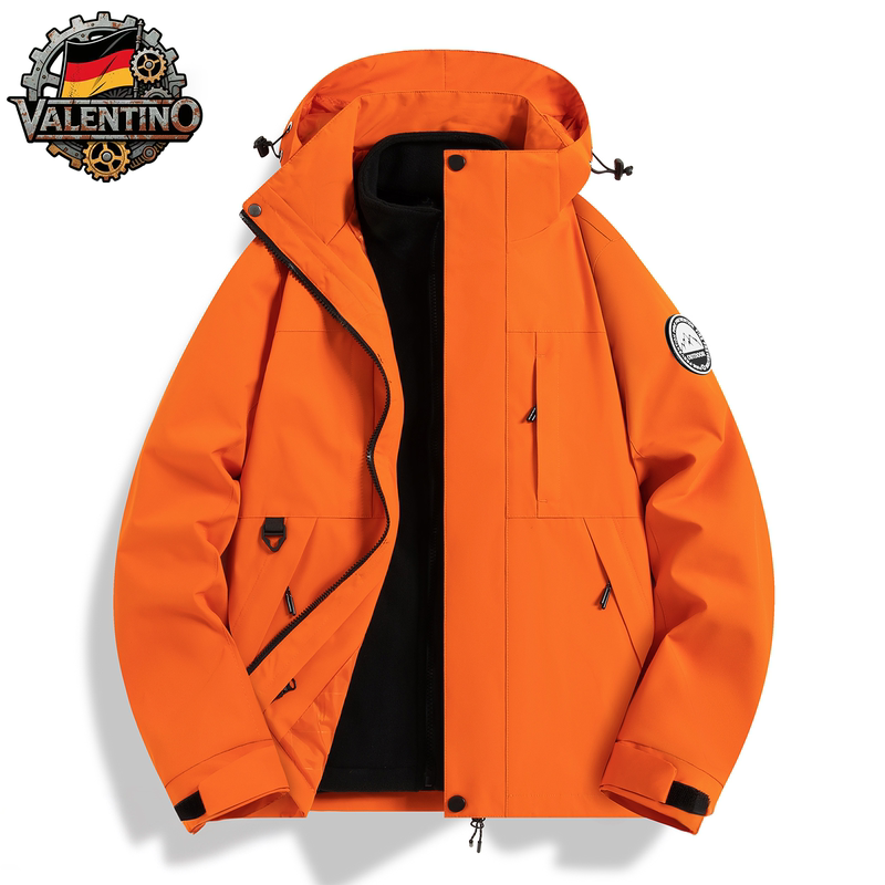 German Orange Jacket for Men and Women, Three-In-One Jacket, 2025 New Autumn and Winter Outdoor Jacket, Couple's down Jacket German Orange Jacket for Men and Women, Three-In-One Jacket, 2025 New Autumn and Winter Outdoor Jacket, Couple's down Jacket