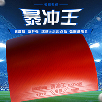 Arc Circle Fast Attack Explosion King SXZY-3 Provincial Training Storm King Sticky Anti-adhesive Table Tennis Rubber Table Tennis Racket Set