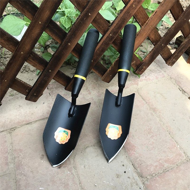 Household vegetable digging all-steel small shovel gardening flower small shovel student children's shovel digging wild vegetables to catch the sea tool