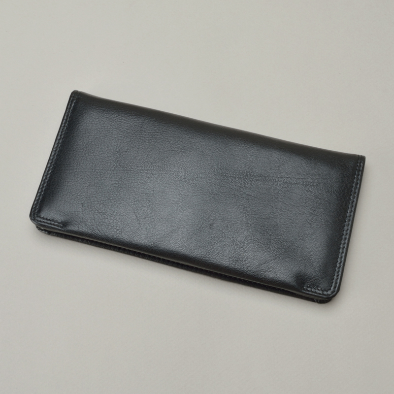 fima imported lambskin men's wallet men's long leather clutch bag British business soft leather mobile phone bag