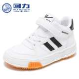 Warrior, air jordan, кроссовки для отдыха, детская высокая спортивная обувь, белая обувь, модель весна/осень 2024 года, подходит для подростков