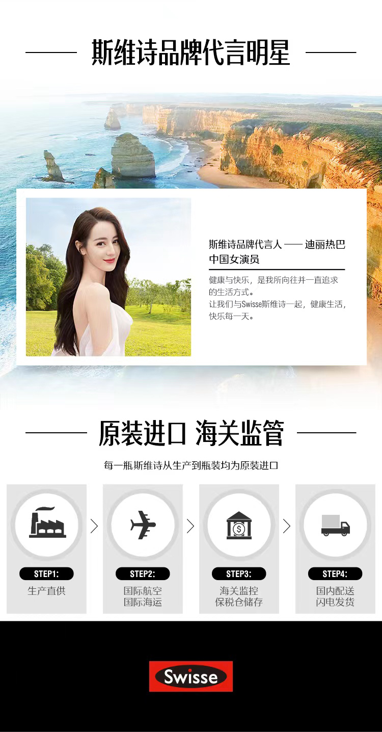 Swisse 无腥味深海鱼油软胶囊 1000mg*400粒 图14