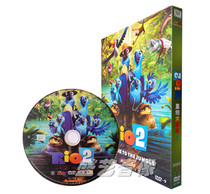 Comedy Adventure Animation Movie Rio Great Adventure 2 HD DVD Collection version of boxed country English