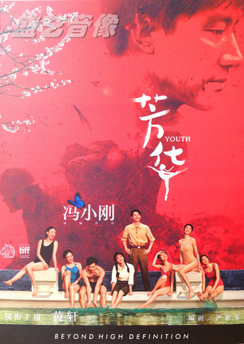 HD movie Fanghua DVD disc Huang Xuan Miao Miao Mandarin pronunciation Chinese and English dual display subtitles