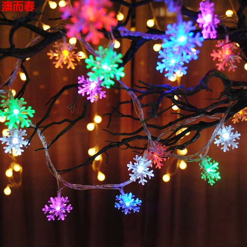 Новогодние декоративные маленькие цветные лампы Романтическая комната в INS Flash String Lights, полные семейства Tianxing, красочные светодиодные батареи