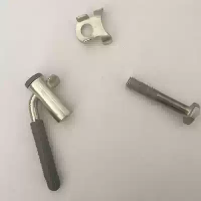 Adult bicycle children's bicycle iron quick dismantling car seat cushion fixing screw quick removal screw seat tube card