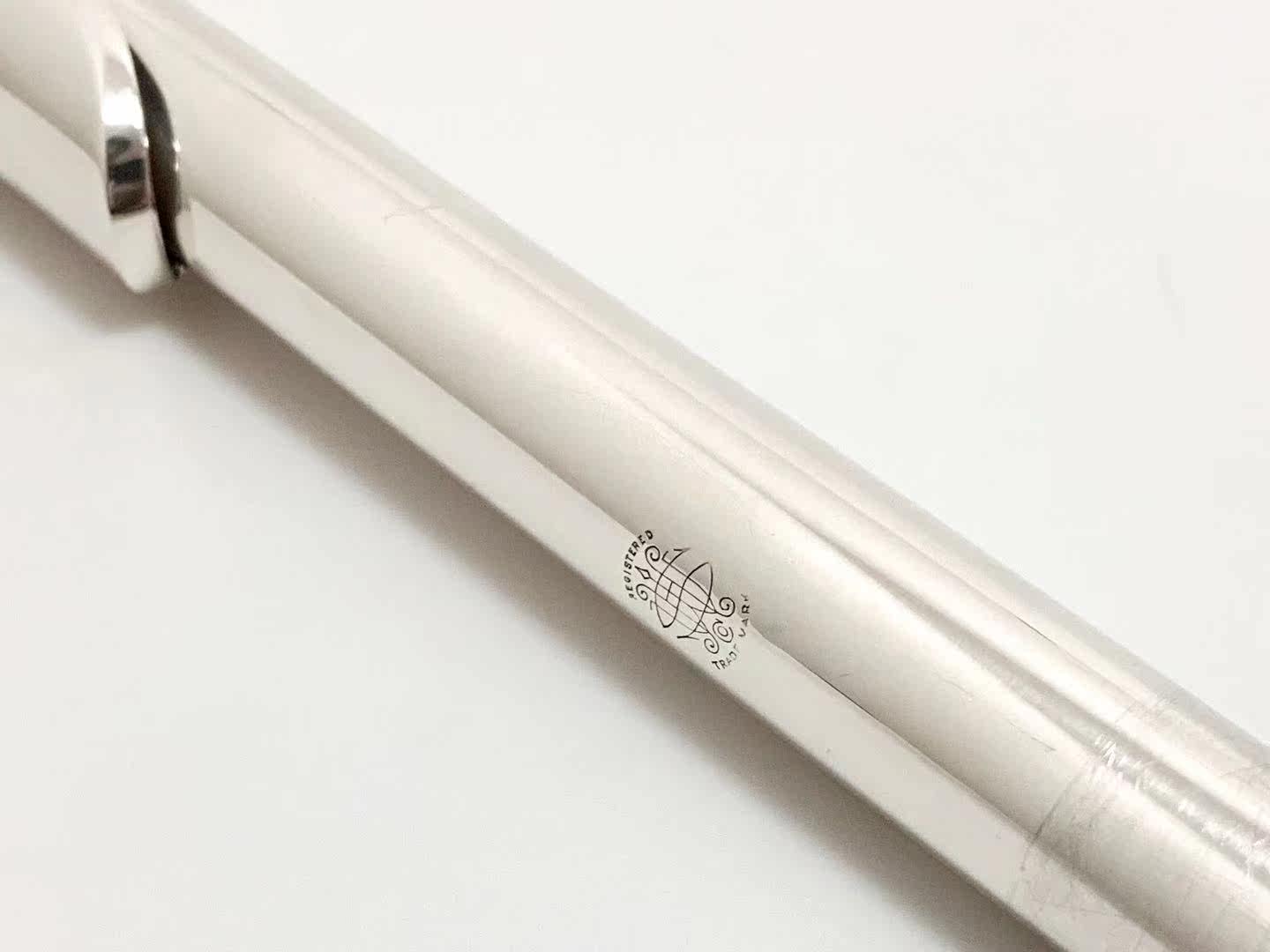 (Second Hand Flute Tip)Hans Haynes Handmade Sterling Silver Flute tip