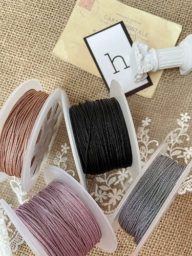 Импортный базовый аксессуар ручной работы, в корейском стиле, золото и серебро, DIY, 1mm