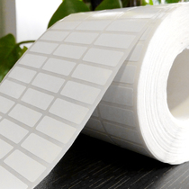 Anti-counterfeiting fragile paper warranty paper blank label paper 32*19 handwritten bar code printer adhesive sticker customized