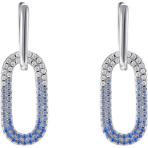 Trendy Acer Royal Style S925 silver earrings fashionable and personalized ins style workplace commuting gift for women