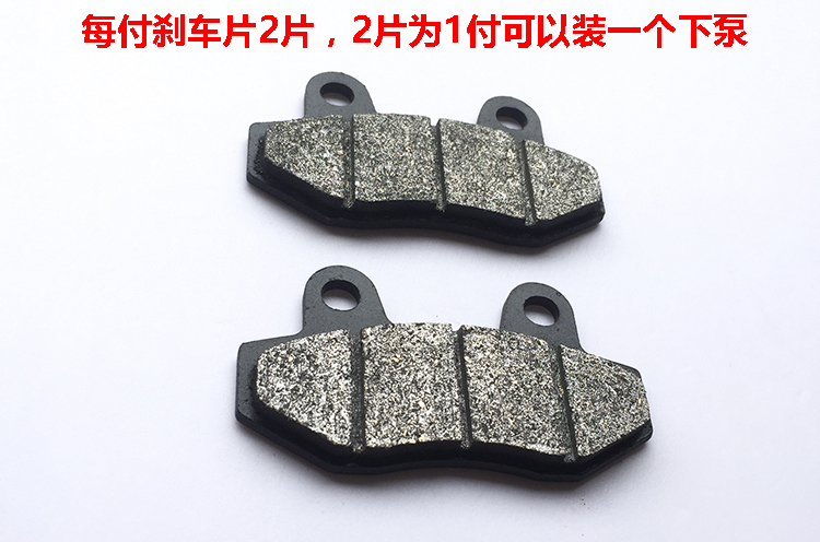 Xe điện xe máy điện đĩa phanh xe phanh dầu phanh đĩa phanh trước và sau xi lanh đôi - Pad phanh thắng đĩa xe máy