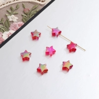 8# большая красная звезда 10 шт.