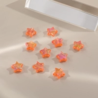 10# ярко-оранжевые звезды 10 шт.