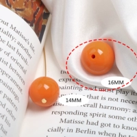 120#(110) оранжевый 16мм 1 шт.