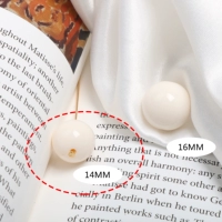 95#(112) кремовый 14мм 1 шт.