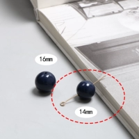 92#(109) темно-синий 14 мм 1 шт.