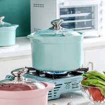 Nordic casserole soup pot Saucepan Rice Ceramic Sand Pot Saucepan Pot Soup Pot Household Large Capacity Bright Fire High Temperature Resistant Special