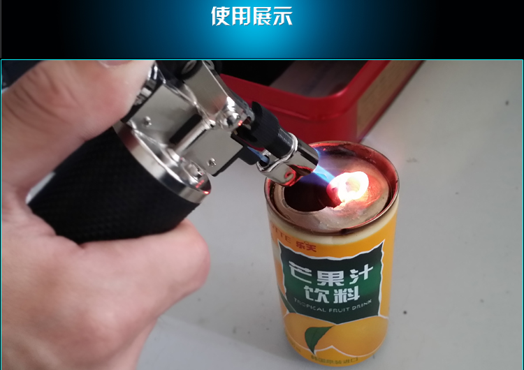Baicheng chính hãng hàn ngọn đuốc phun súng thẳng vào bơm hơi kim loại nhẹ hơn nhiệt độ cao nướng moxib phỏng xì gà bật lửa hình súng